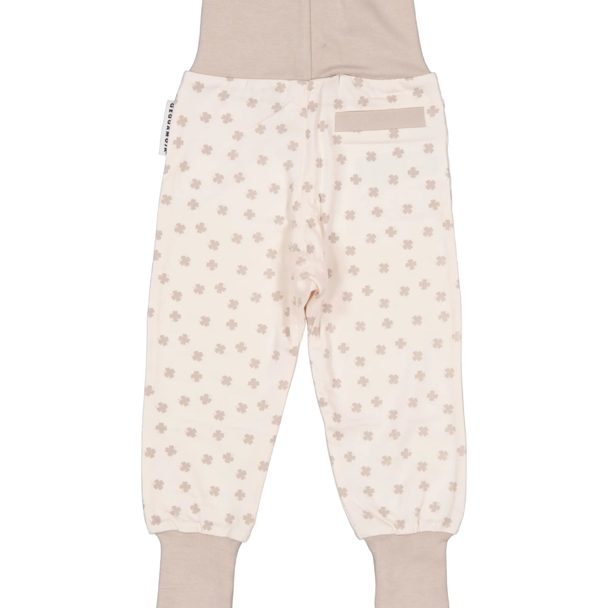 Barn Geggamoja Babybyxor|Bambukläder<Babybyxor Bambu Beige Klöver