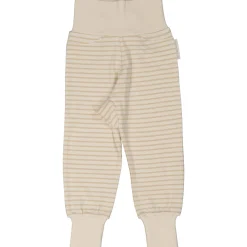Barn Geggamoja Babybyxor|Bambukläder<Babybyxor Bambu Classic Vit/Beige