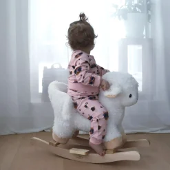 Barn Geggamoja Babybyxor|Bambukläder<Babybyxor Bambu Cool Cats rosa