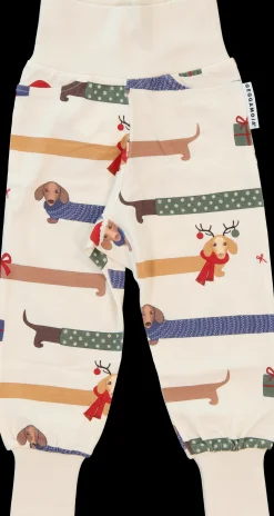 Barn Geggamoja Bambukläder|Nyfödd<Babybyxor Bambu Jultaxar