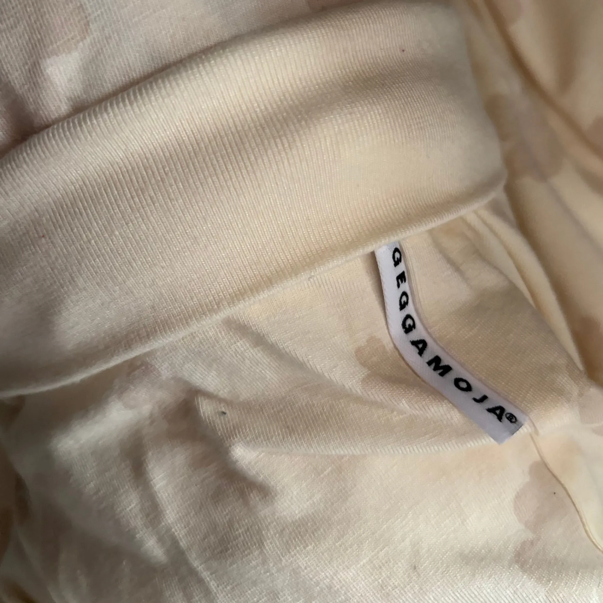 Barn Geggamoja Babybyxor|Bambukläder<Babybyxor Bambu Klöver Beige