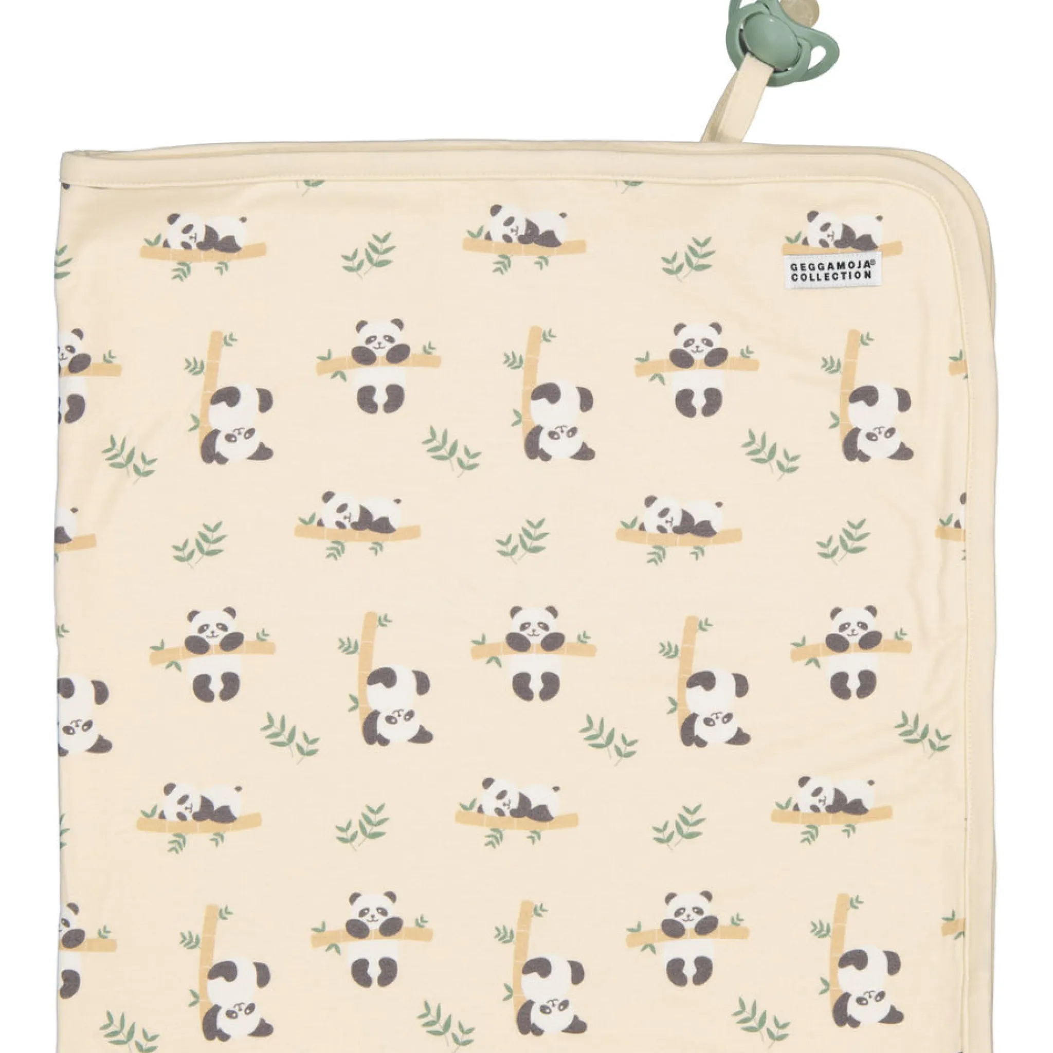 Barn Geggamoja Babyfiltar Och Snuttefiltar|Bambukläder<Babyfilt Bambu Panda Beige One Size