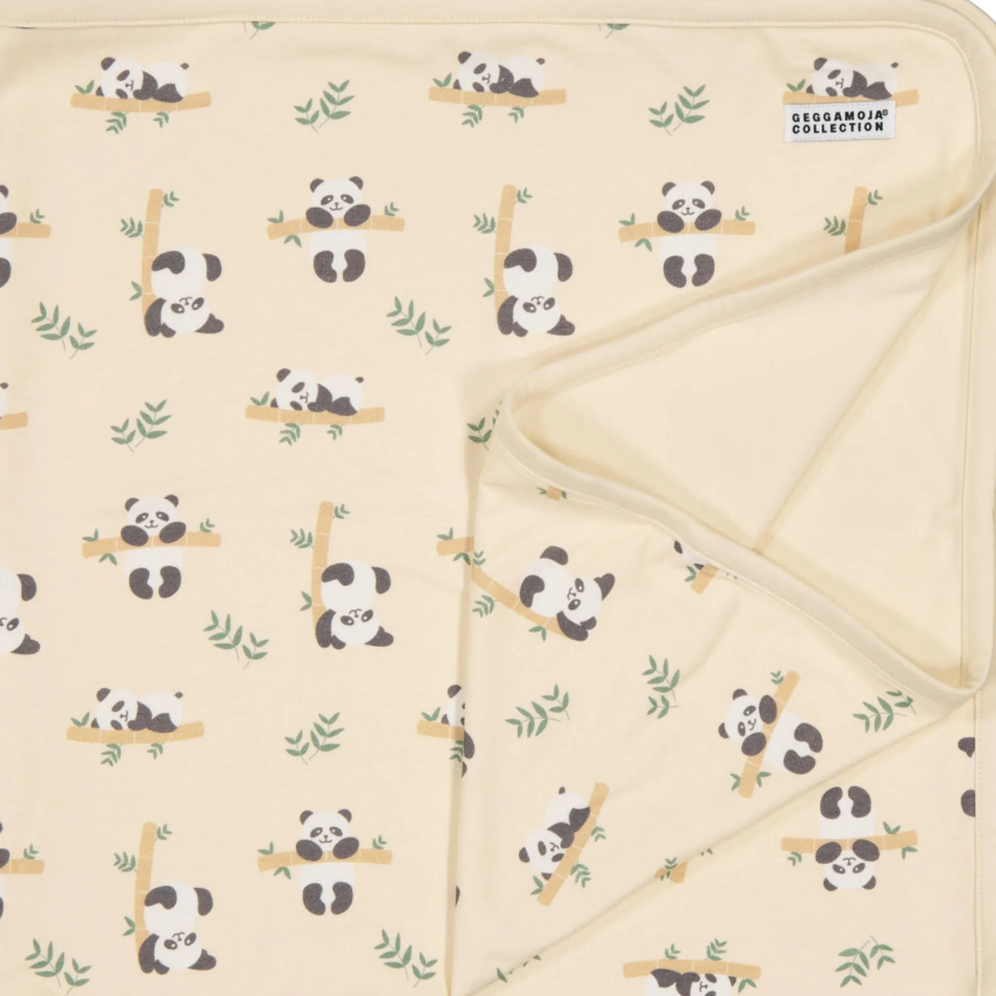 Barn Geggamoja Babyfiltar Och Snuttefiltar|Bambukläder<Babyfilt Bambu Panda Beige One Size