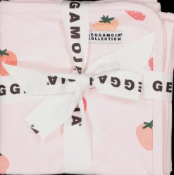 Barn Geggamoja Bambukläder|Nyfödd<Babyfilt Bambu Strawberry