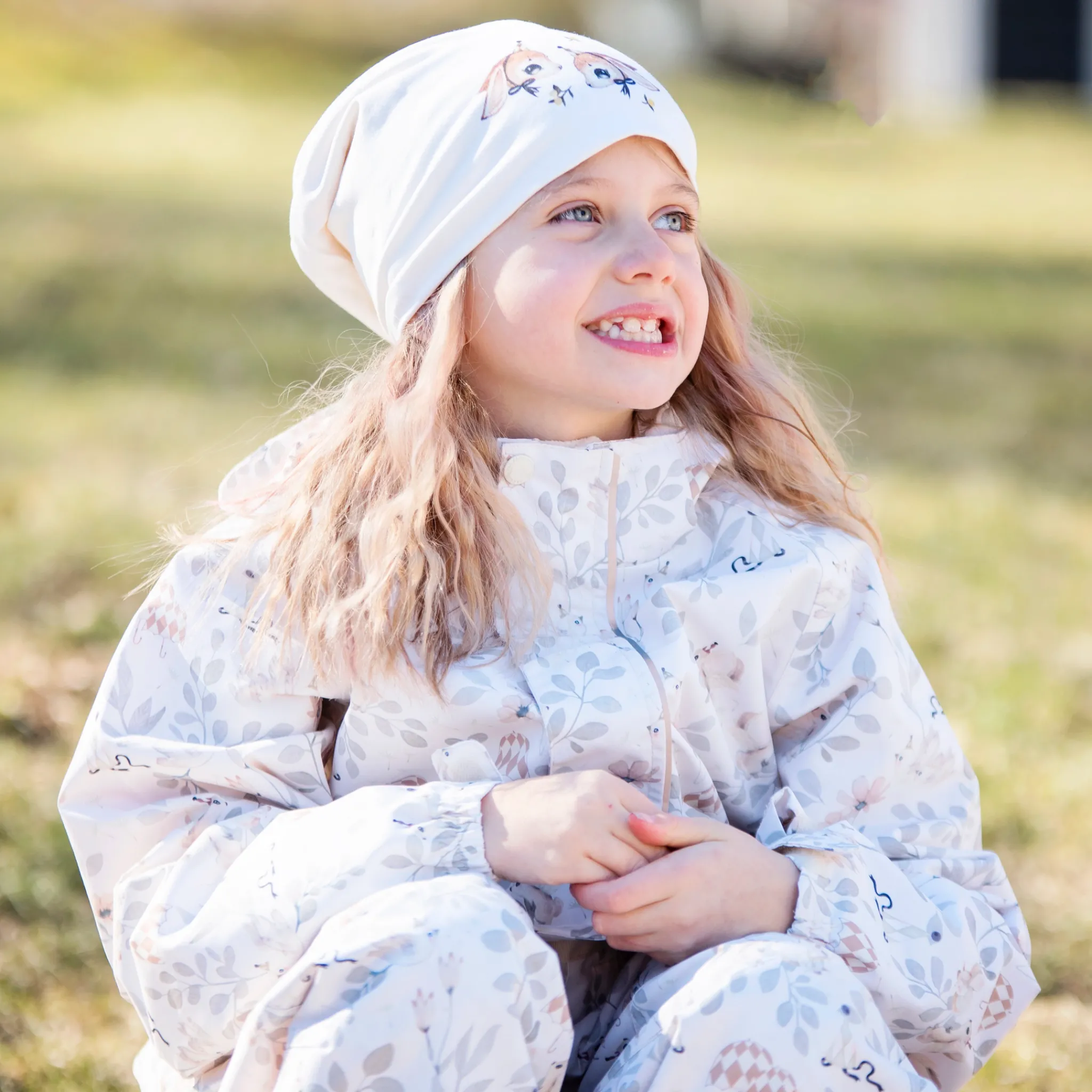 Barn Geggamoja Tunna Mössor|Bambukläder<Bambumössa Long ear