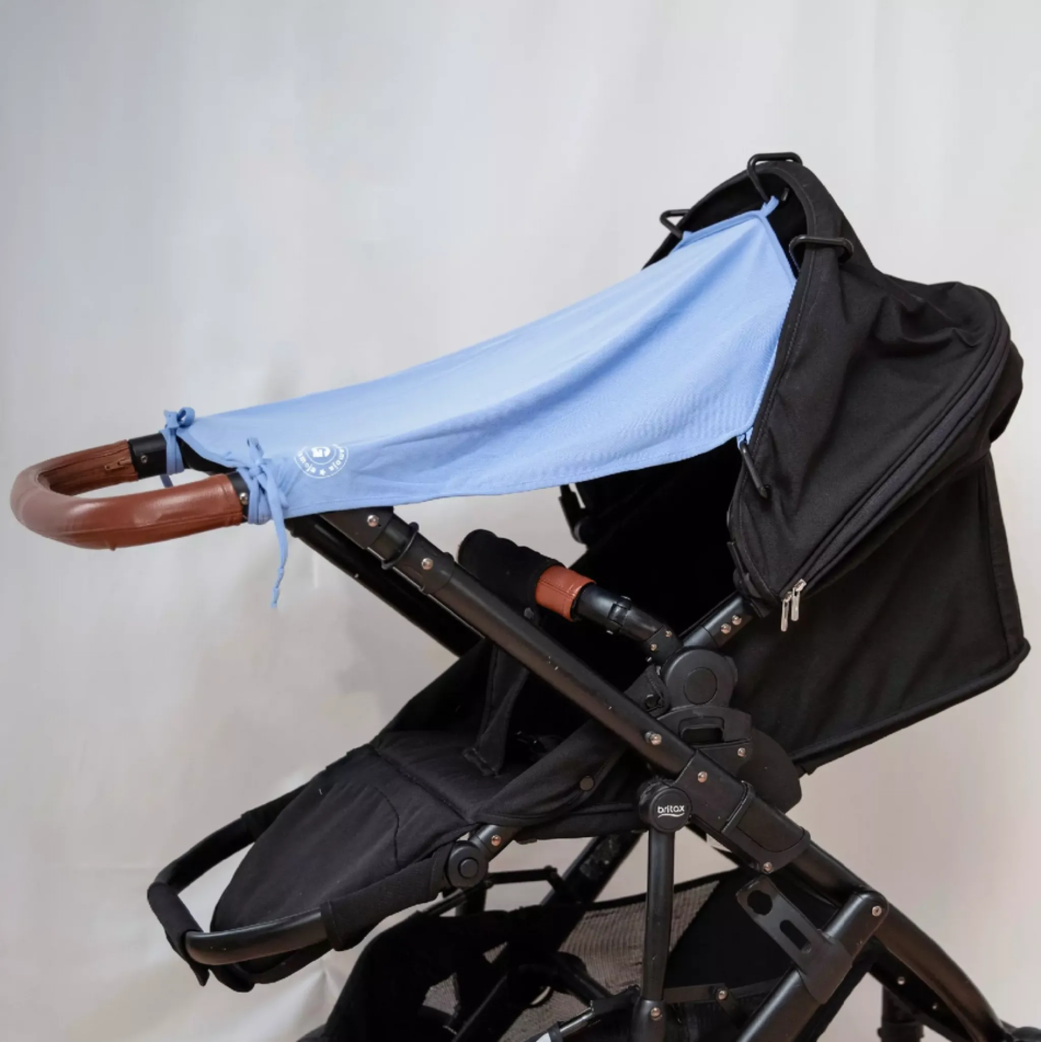 Barn Geggamoja Uv-Filtar Och Gardiner|Till Vagnen<Barnvagnsgardin UV 50+ Blå