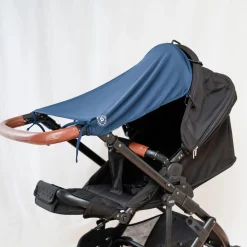 Barn Geggamoja Uv-Filtar Och Gardiner|Till Vagnen<Barnvagnsgardin UV 50+ Marinblå