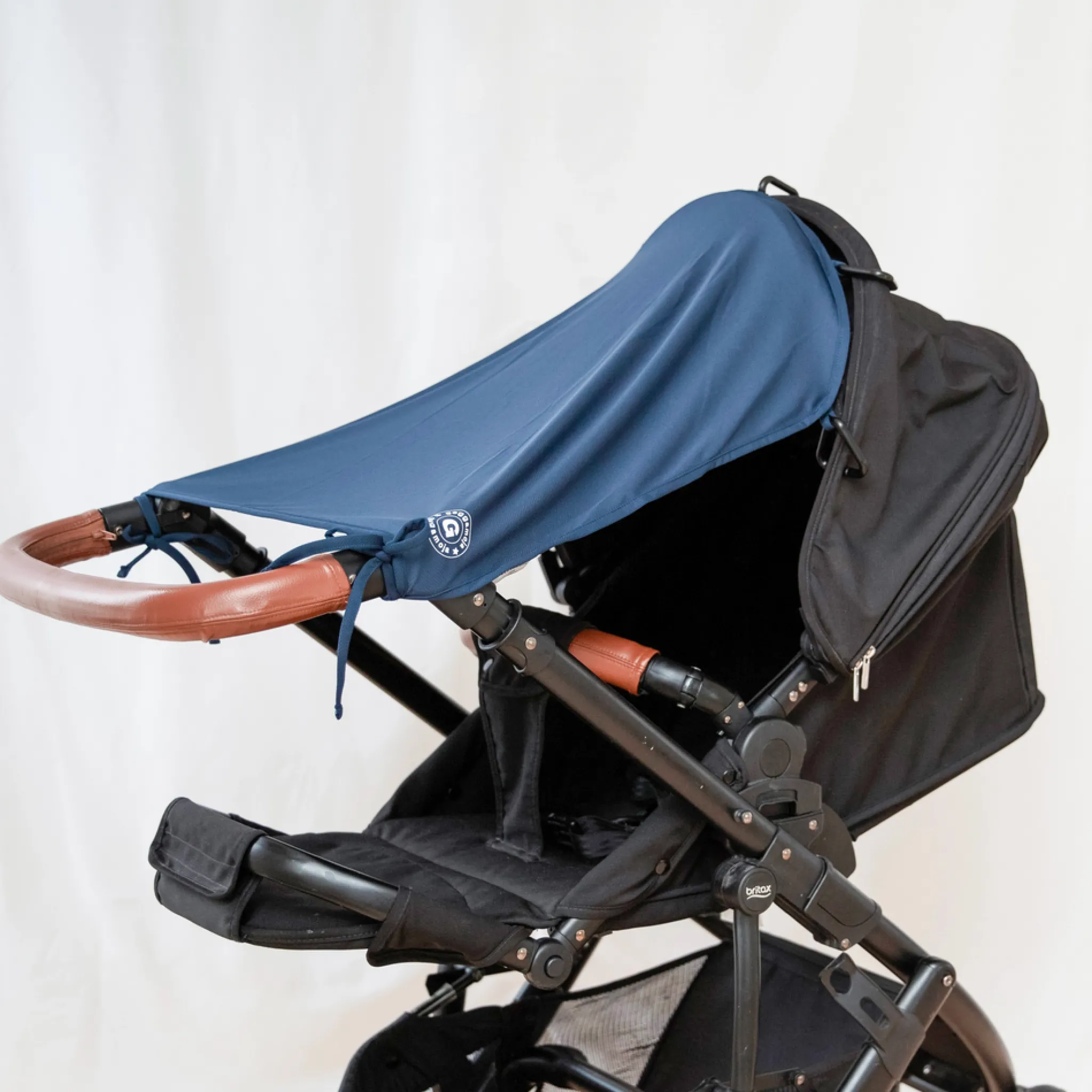 Barn Geggamoja Uv-Filtar Och Gardiner|Till Vagnen<Barnvagnsgardin UV 50+ Marinblå