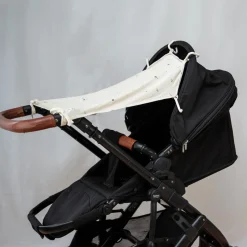 Barn Geggamoja Uv-Filtar Och Gardiner|Till Vagnen<Barnvagnsgardin UV 50 + Sweet nature Beige