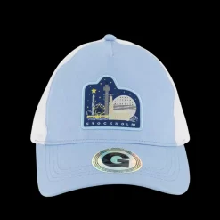 Barn Geggamoja Solhattar Och Kepsar<Baseball keps Ljusblå