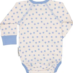 Barn Geggamoja Bodys|Bambukläder<Body Bambu Blå Klöver