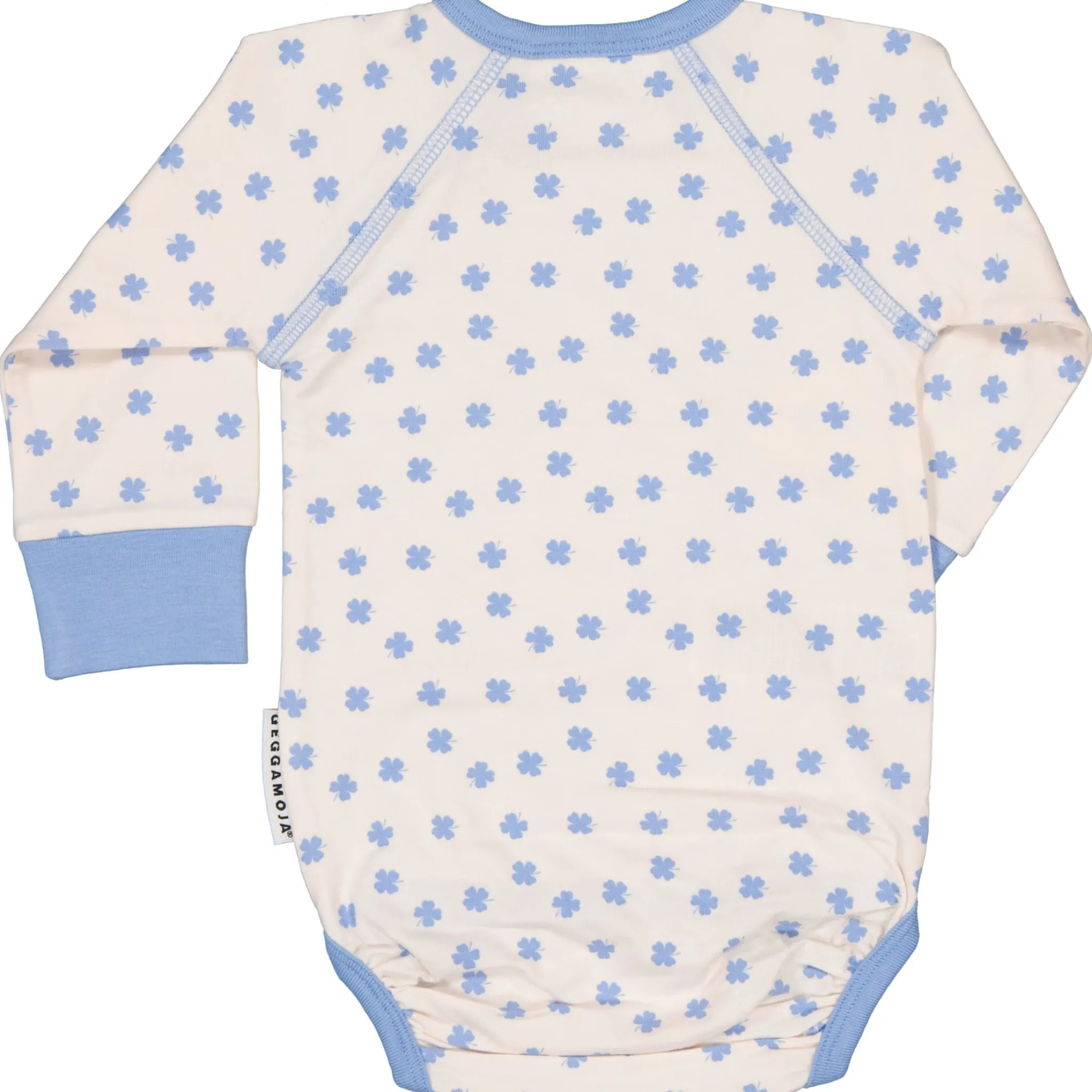 Barn Geggamoja Bodys|Bambukläder<Body Bambu Blå Klöver