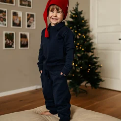 Barn Geggamoja Byxor<Byxor Marinblå