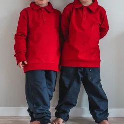 Barn Geggamoja Byxor<Byxor Marinblå