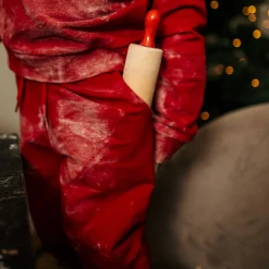 Barn Geggamoja Byxor<Byxor Mörkröd