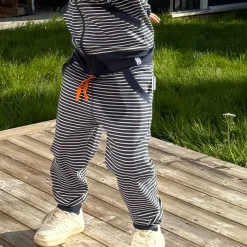 Barn Geggamoja Byxor<Byxor Navy/Beige