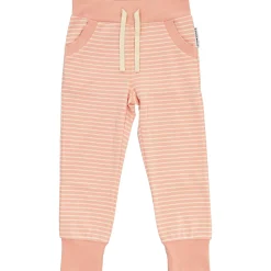 Barn Geggamoja Byxor<Byxor Rosa/Offwhite