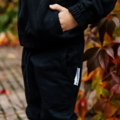 Barn Geggamoja Byxor<College Byxa Svart