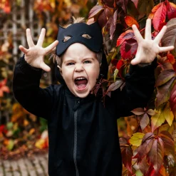 Barn Geggamoja Tröjor<College Hoodie Svart