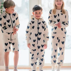 Barn Geggamoja Jumpsuits<College Jumpsuit Hjärtan