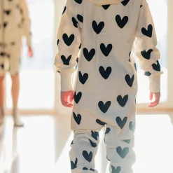 Barn Geggamoja Jumpsuits<College Jumpsuit Hjärtan