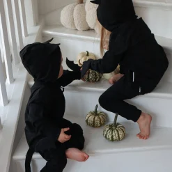 Barn Geggamoja Jumpsuits<College Jumpsuit Svart