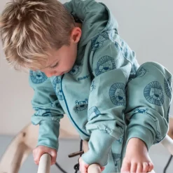 Barn Geggamoja Jumpsuits<College Jumpsuit Tiger Grön