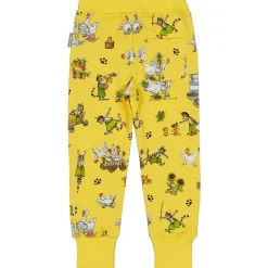 Barn Geggamoja Byxor<Collegebyxor Pettson och Findus Gul