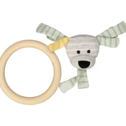 Geggamoja Mjukisdjur Och Doddi<Doddi Skallra/bitring Grå/Vit