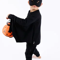 Barn Geggamoja Byxor<Drakbyxor svart- Halloween