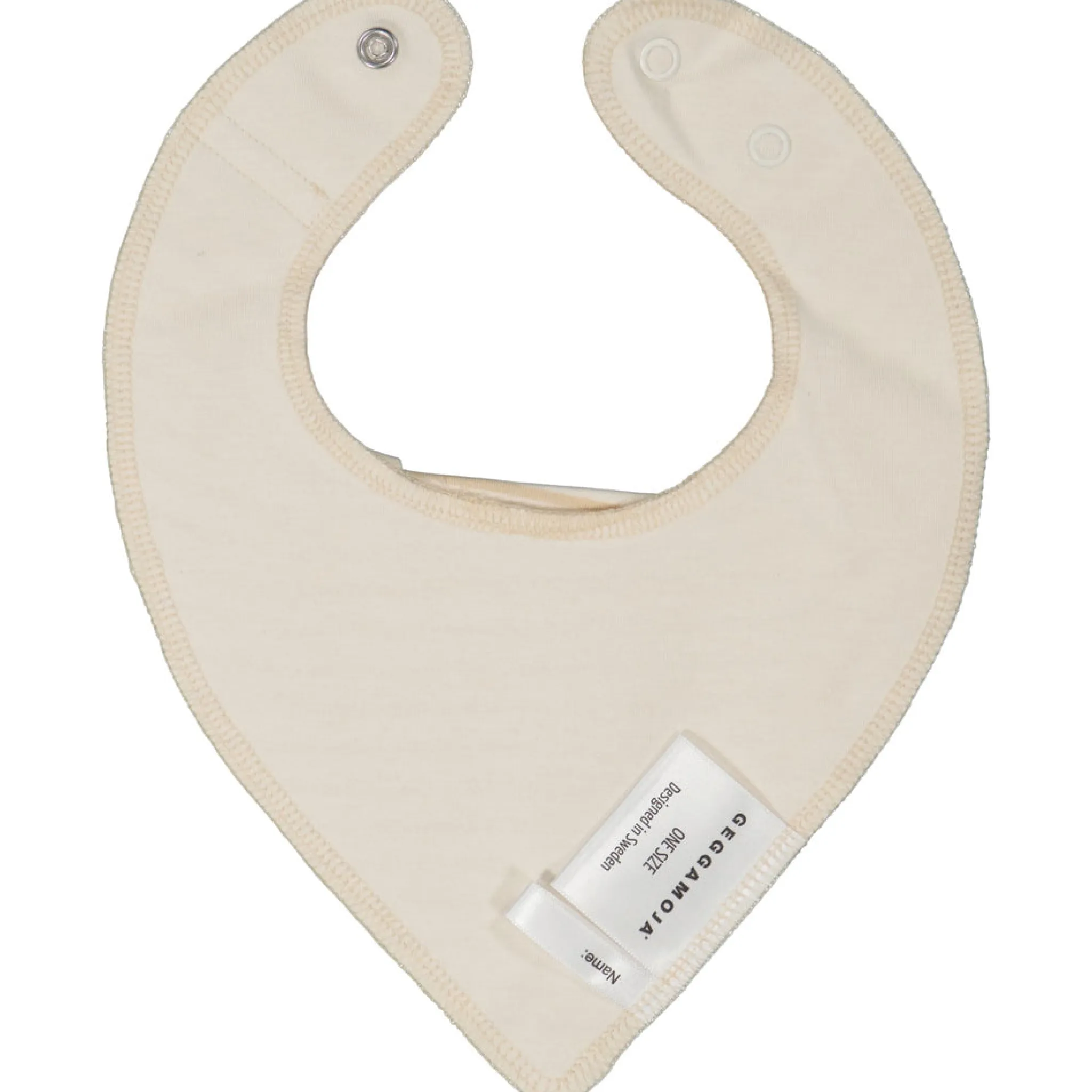 Barn Geggamoja Dregglisar Och Haklappar|Bambukläder<Dregglis Bambu Classic Vit/Beige