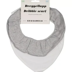 Geggamoja Dregglisar Och Haklappar<Dregglis med volang Vit