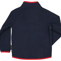 Barn Geggamoja Jackor|Fleecekläder<Fleecejacka Pippi Långstrump Navy