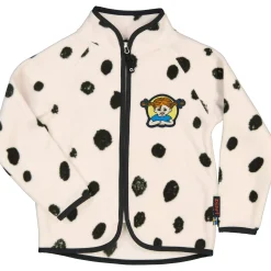 Barn Geggamoja Jackor|Fleecekläder<Fleecejacka Pippi Långstrump Vit