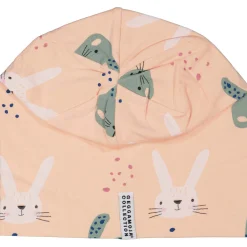 Barn Geggamoja Vintermössor|Bambukläder<Fleecemössa i bambu Kanin Rosa