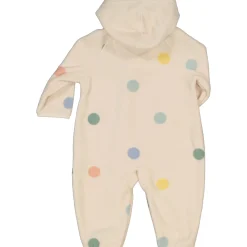 Barn Geggamoja Overaller|Fleecekläder<Fleeceoverall Dots Beige