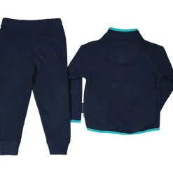 Barn Geggamoja Fleecekläder<Fleeceset Navy