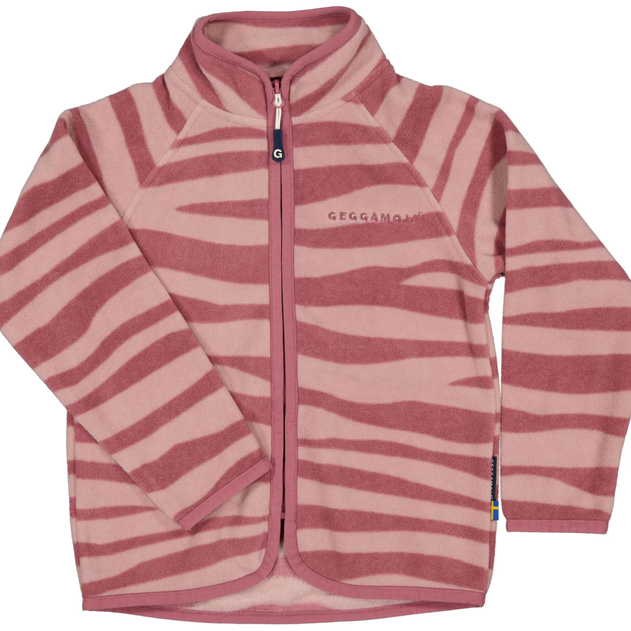 Barn Geggamoja Fleecekläder<Fleeceset Zebra Plum