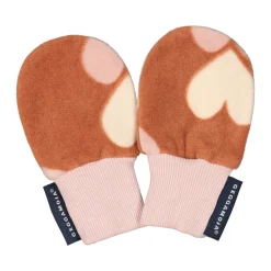 Barn Geggamoja Handskar Och Vantar|Fleecekläder<Fleecevantar Hjärta Rosa One Size