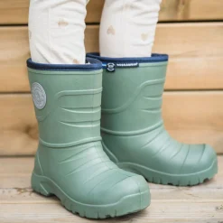 Geggamoja Skor Och Stövlar<Gummistövlar Fodrade Mossgrön