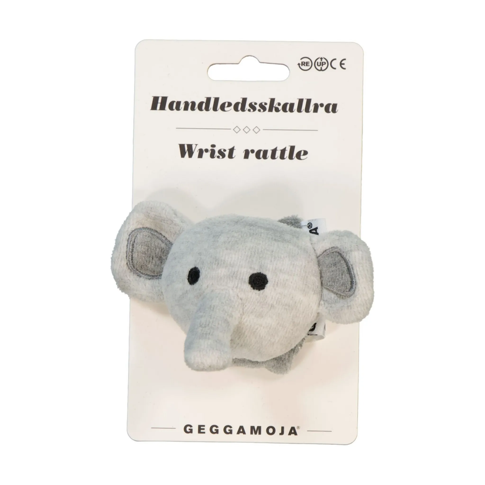 Geggamoja Mjukisdjur Och Doddi<Handledsskallra grå elefant