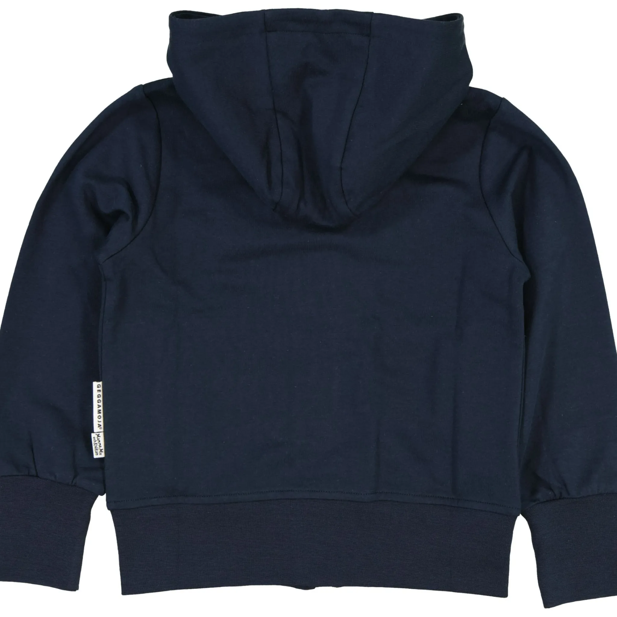 Barn Geggamoja Tröjor<Hoodie Mamma Mu och Kråkan Blå Patch