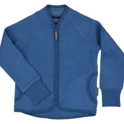 Barn Geggamoja Jackor|Fleecekläder<Jacka Ullfleece Blå