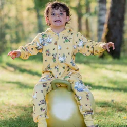 Barn Geggamoja Jumpsuits<Jumpsuit Pettson och Findus Gul