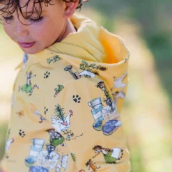 Barn Geggamoja Jumpsuits<Jumpsuit Pettson och Findus Gul