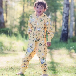 Barn Geggamoja Jumpsuits<Jumpsuit Pettson och Findus Gul
