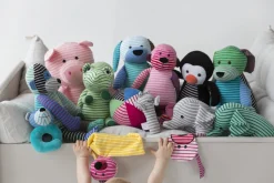 Geggamoja Mjukisdjur Och Doddi<Kokki Mixade färger Rosa