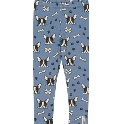 Barn Geggamoja Leggings Och Tights|Bambukläder<Leggings Bambu Bulldog Blå