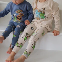 Barn Geggamoja Tröjor<Leggings Pettson och Findus Beige