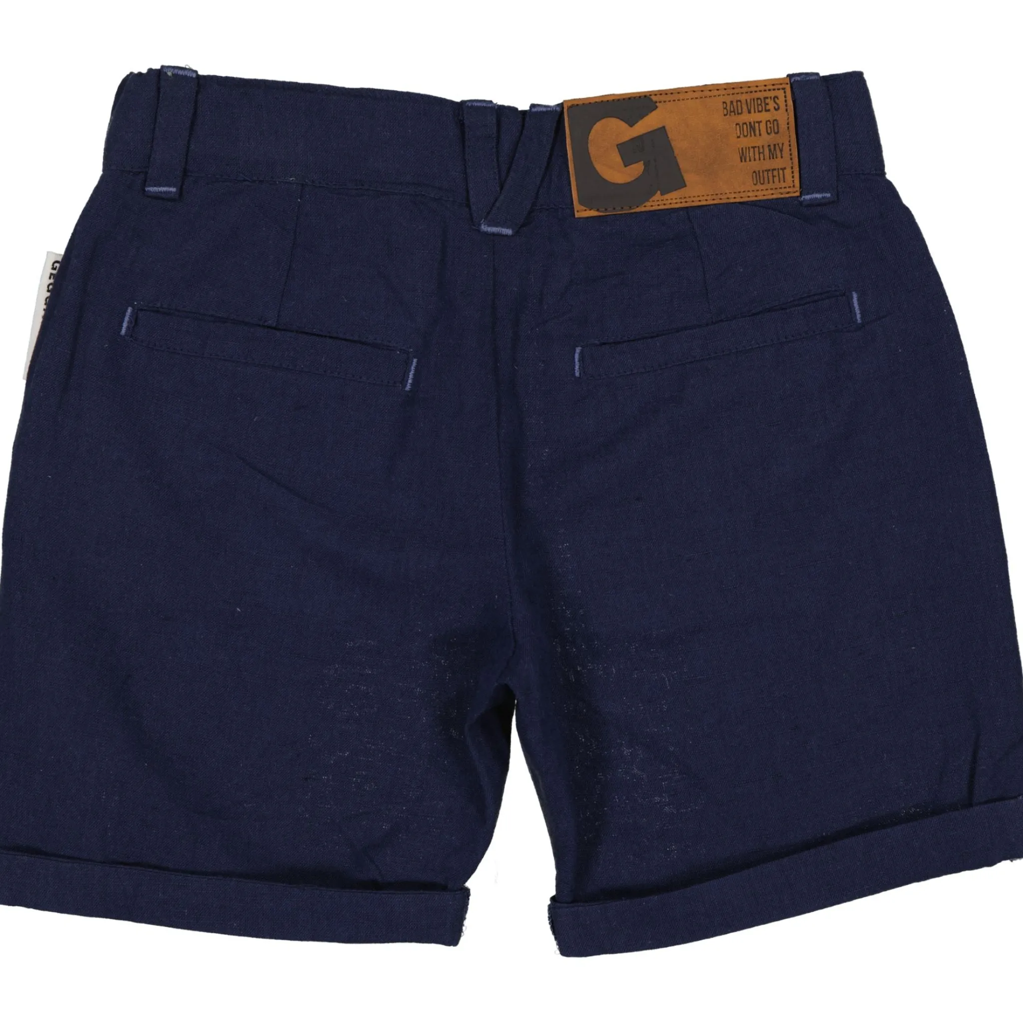 Barn Geggamoja Shorts<Linneshorts Navy